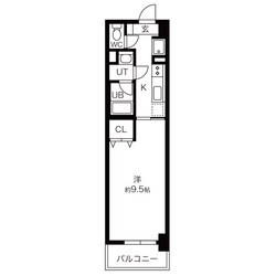 コートヒルズの物件間取画像